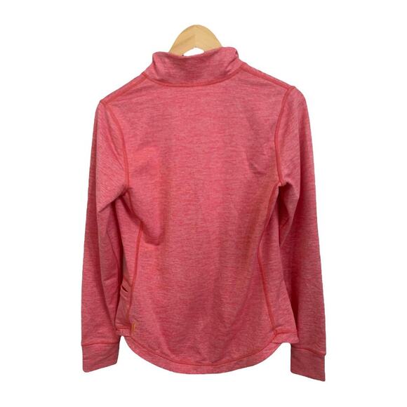 Lucy Dashing 1/4 zip Pullover Pink Heathered Size‎ Small - Picture 4 of 4